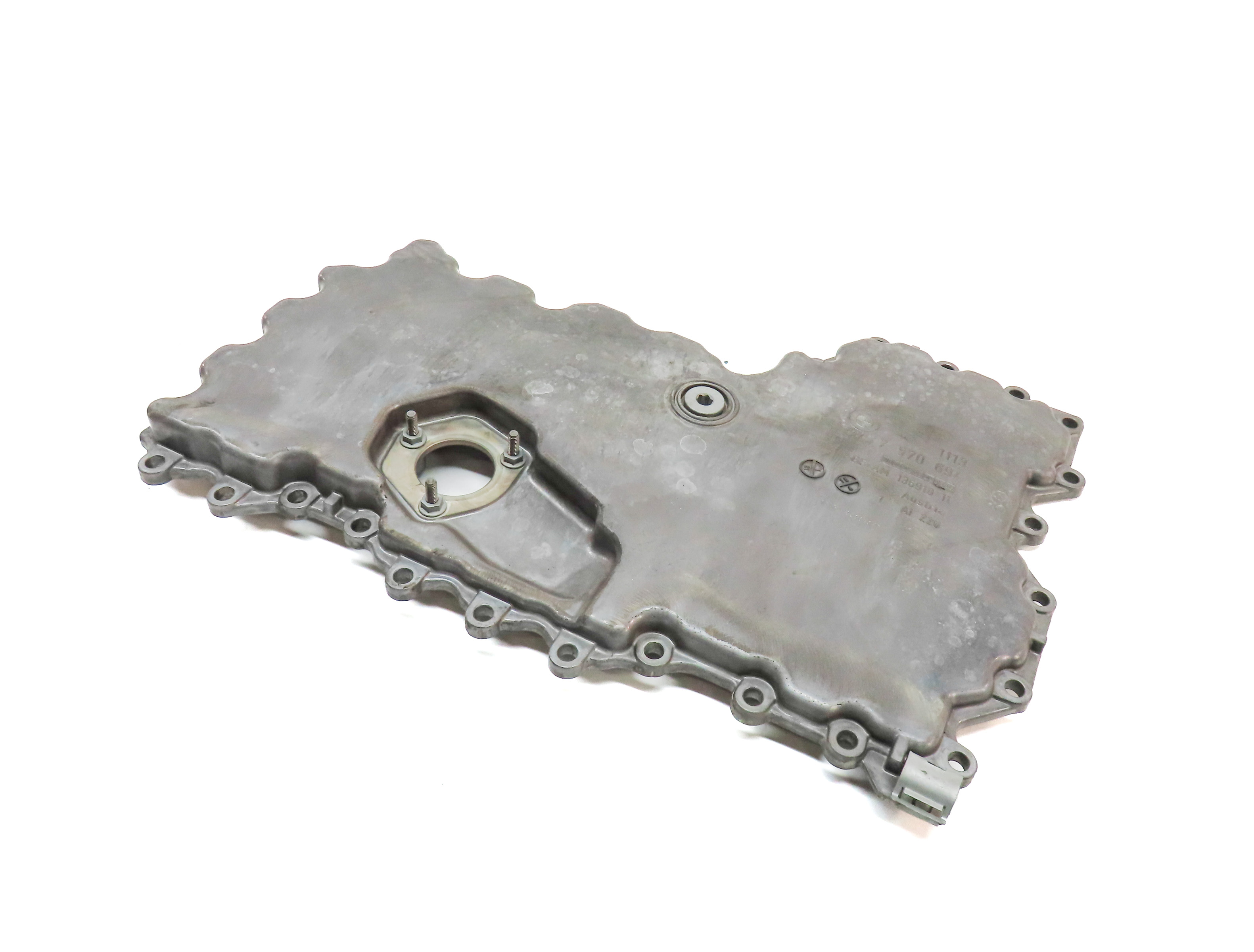 10-19 BMW 550i 650i 750i (F01 F02 F06 F07 F10 F12) AWD 4.4L LOWER ENGINE OIL PAN — exact item pictured